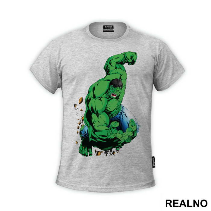 Angry - Hulk - Avengers - Majica