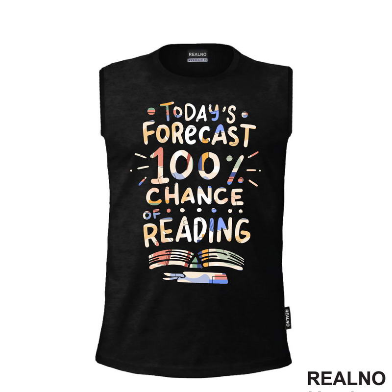 Today Forecast 100 Percent Chance Reading - Colors - Books - Čitanje - Knjige