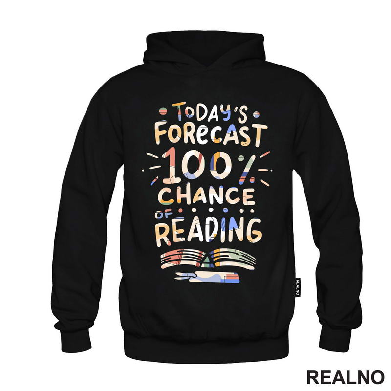 Today Forecast 100 Percent Chance Reading - Colors - Books - Čitanje - Knjige