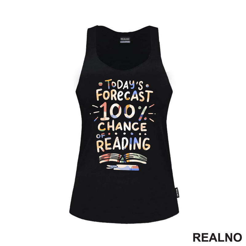 Today Forecast 100 Percent Chance Reading - Colors - Books - Čitanje - Knjige