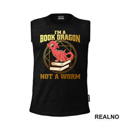 I'm A Book Dragon Not A Worm - Golden - Books - Čitanje - Knjige