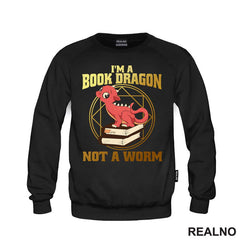 I'm A Book Dragon Not A Worm - Golden - Books - Čitanje - Knjige