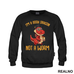 I'm A Book Dragon Not A Worm - Red Dragon - Books - Čitanje - Knjige