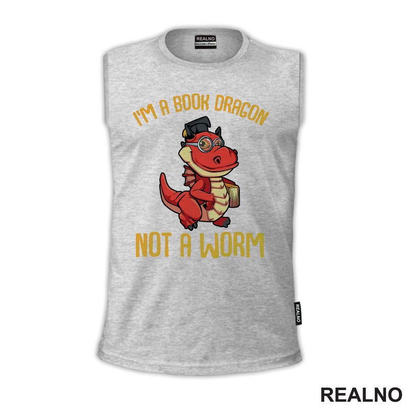 I'm A Book Dragon Not A Worm - Red Dragon - Books - Čitanje - Knjige