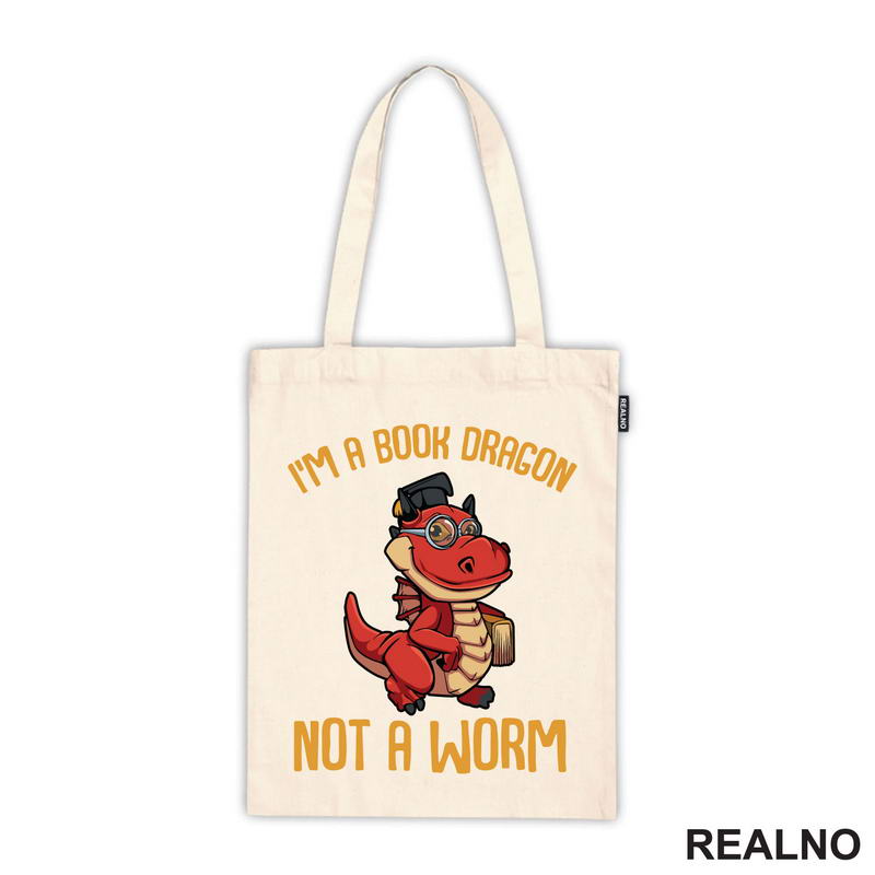 I'm A Book Dragon Not A Worm - Red Dragon - Books - Čitanje - Knjige