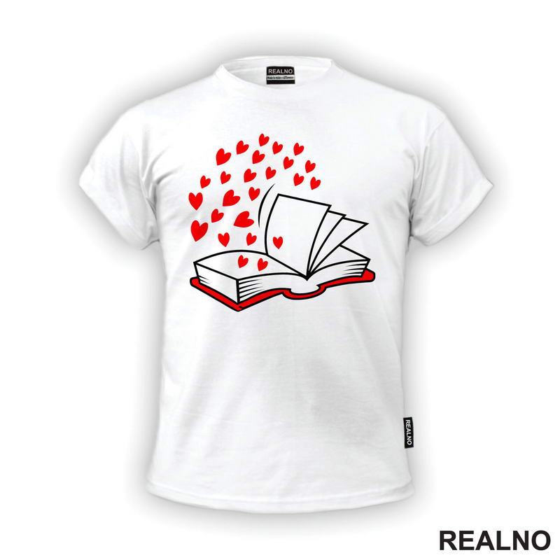Open Books And Red Hearts - Books - Čitanje - Knjige