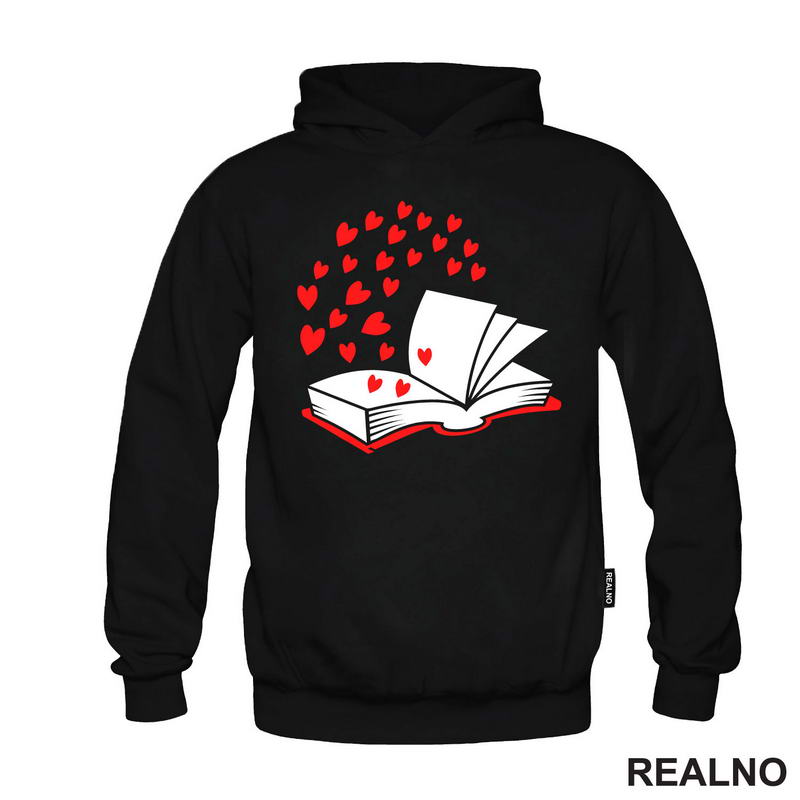 Open Books And Red Hearts - Books - Čitanje - Knjige