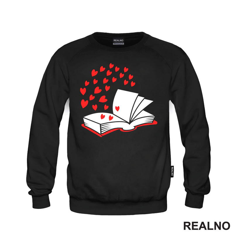Open Books And Red Hearts - Books - Čitanje - Knjige