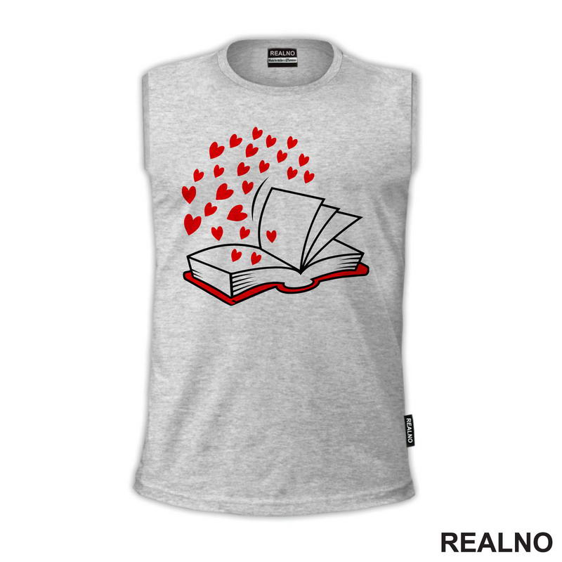 Open Books And Red Hearts - Books - Čitanje - Knjige
