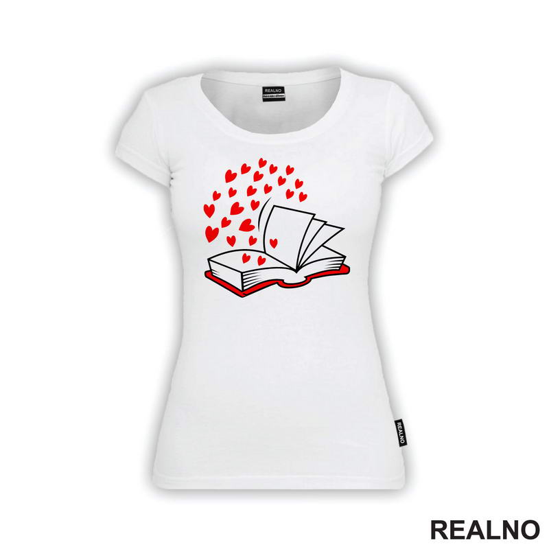 Open Books And Red Hearts - Books - Čitanje - Knjige