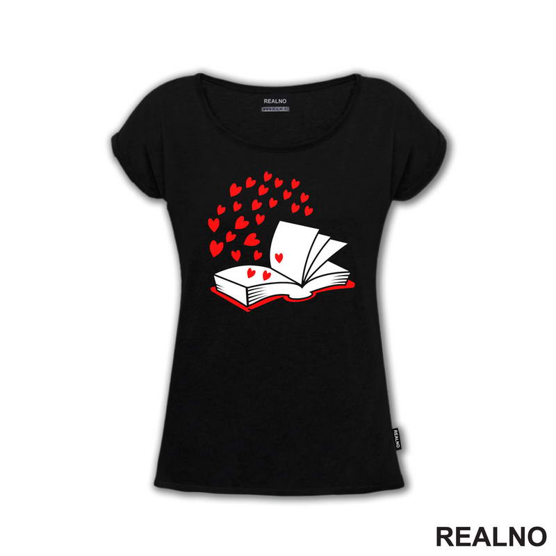 Open Books And Red Hearts - Books - Čitanje - Knjige