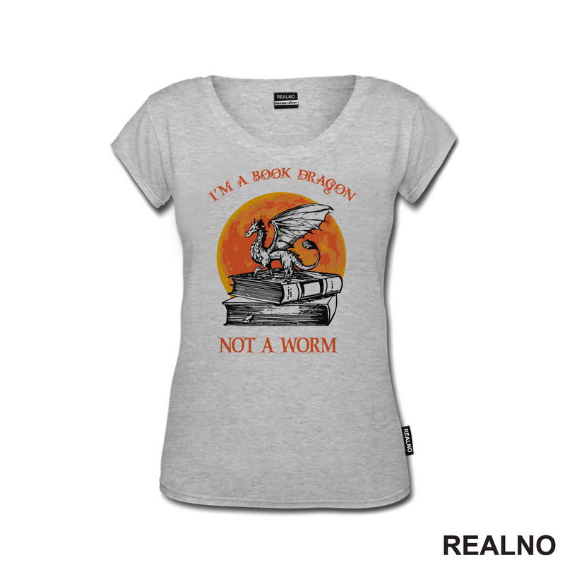I'm A Book Dragon Not A Worm - Orange Moon - Books - Čitanje - Knjige
