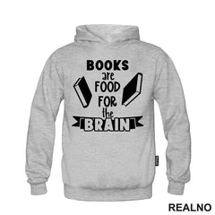 Books Are Food For The Brain - Books - Čitanje - Knjige