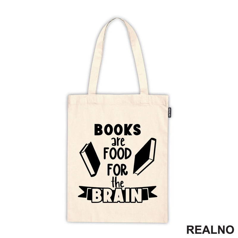 Books Are Food For The Brain - Books - Čitanje - Knjige