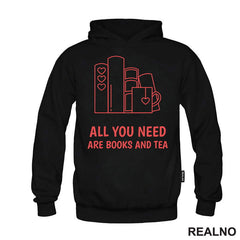 All You Need Are Books And Tea - Red - Books - Čitanje - Knjige