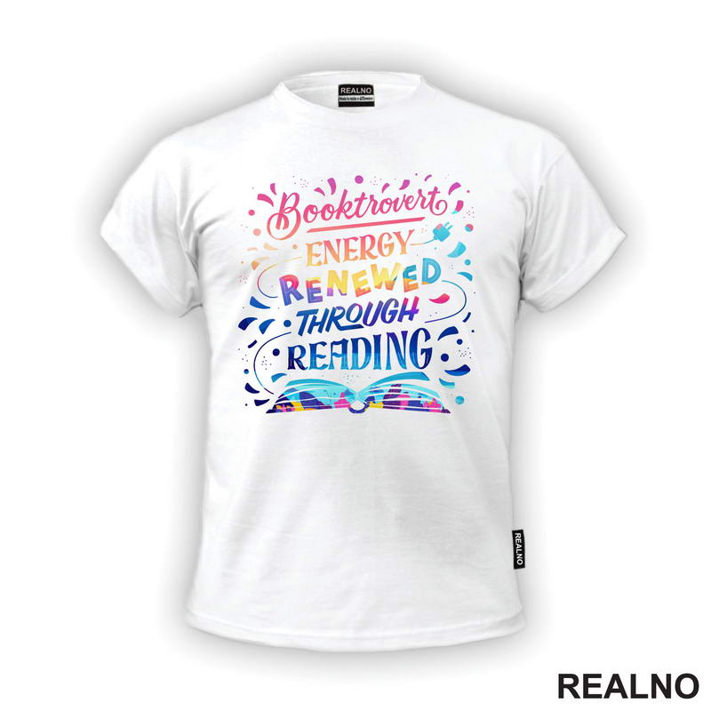 Booktrover Energy Renewed Through Reading - Colors - Books - Čitanje - Knjige
