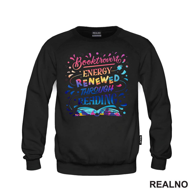 Booktrover Energy Renewed Through Reading - Colors - Books - Čitanje - Knjige