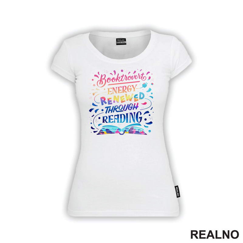 Booktrover Energy Renewed Through Reading - Colors - Books - Čitanje - Knjige