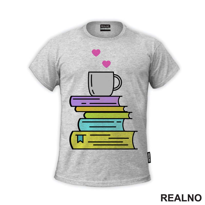 Books And Coffee - Colors - Books - Čitanje - Knjige