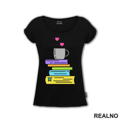 Books And Coffee - Colors - Books - Čitanje - Knjige