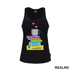 Books And Coffee - Colors - Books - Čitanje - Knjige