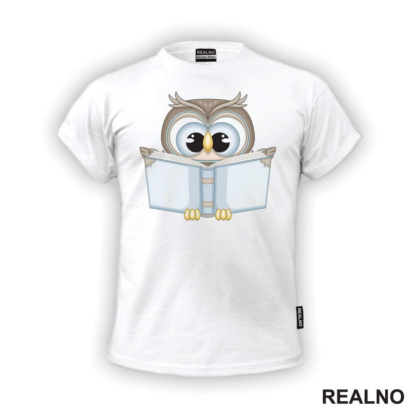 Owl Reading - Books - Čitanje - Knjige