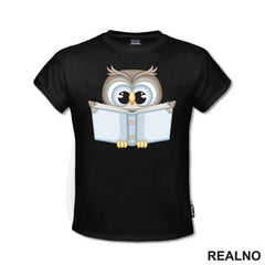Owl Reading - Books - Čitanje - Knjige