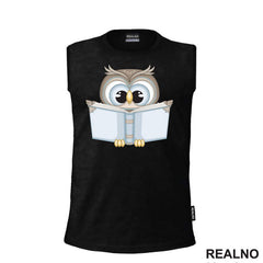 Owl Reading - Books - Čitanje - Knjige