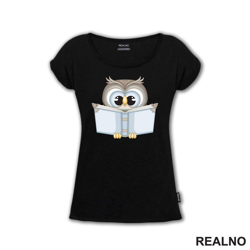 Owl Reading - Books - Čitanje - Knjige
