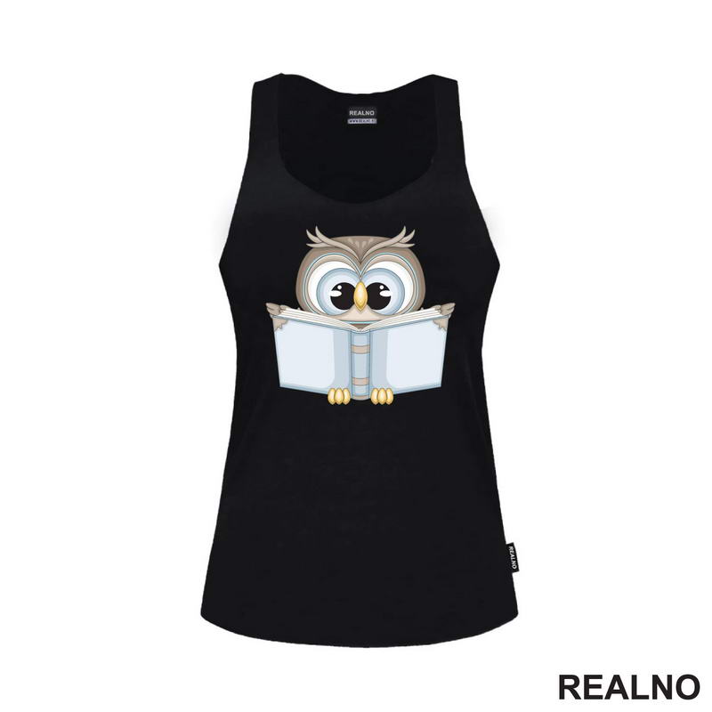 Owl Reading - Books - Čitanje - Knjige