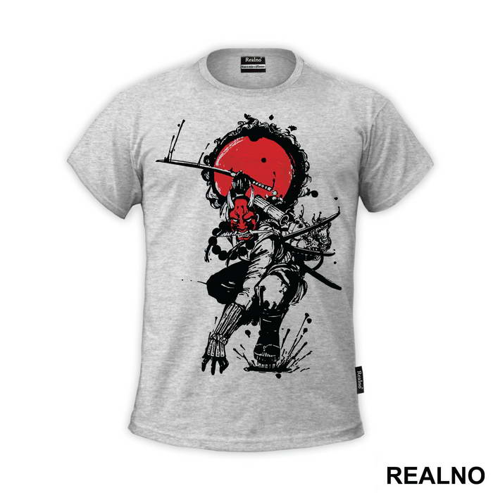 Red Mask Samurai - Majica
