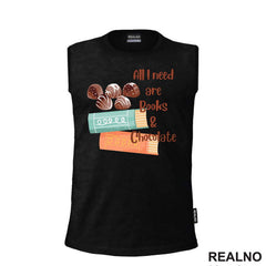 All I Need Are Books & Chocolate - Books - Čitanje - Knjige