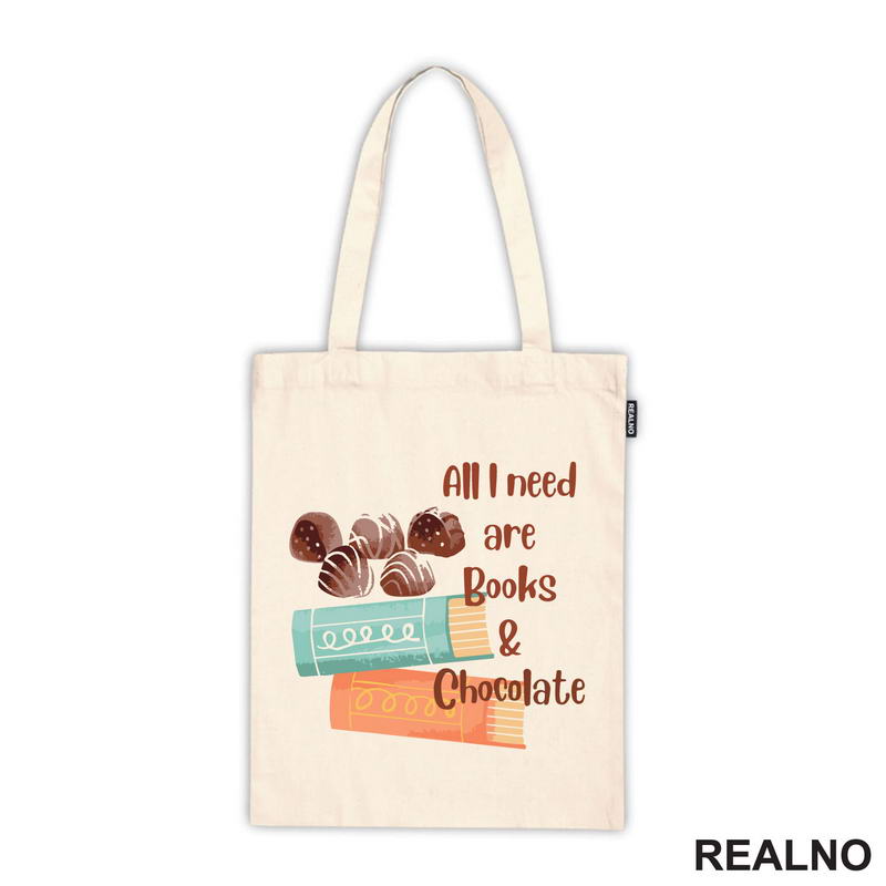 All I Need Are Books & Chocolate - Books - Čitanje - Knjige