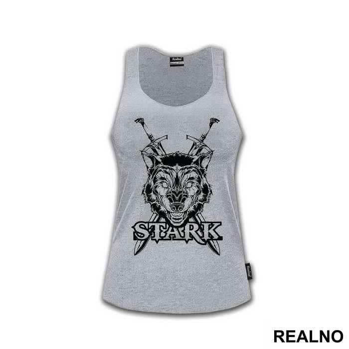 Wolf With Two Swords, House Stark - Game Of Thrones - GOT - Majica
