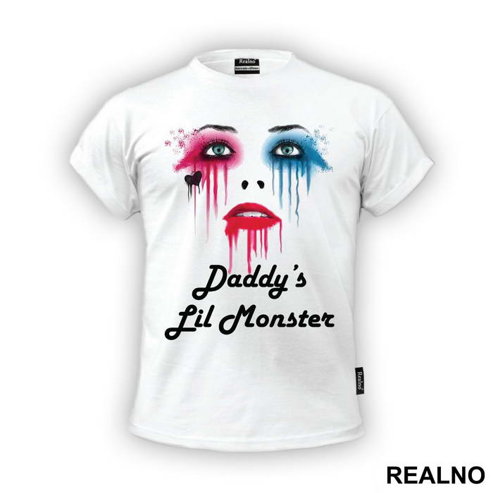 Dripping Makeup - Harley Quinn - Majica
