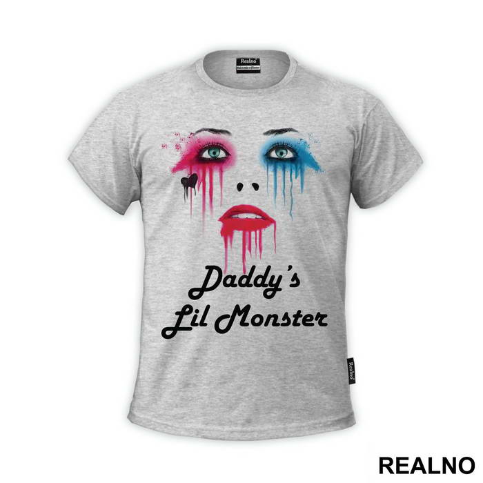 Dripping Makeup - Harley Quinn - Majica