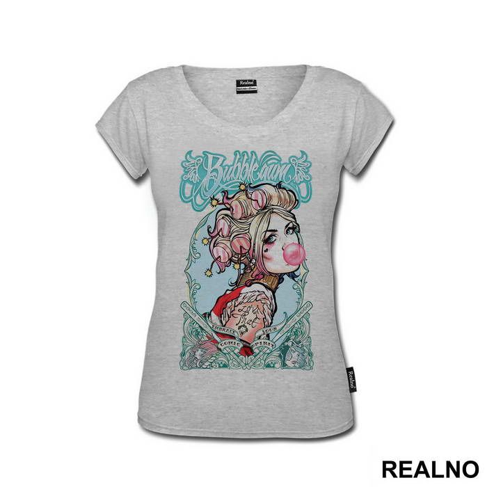 Bubble Gum - Harley Quinn - Majica