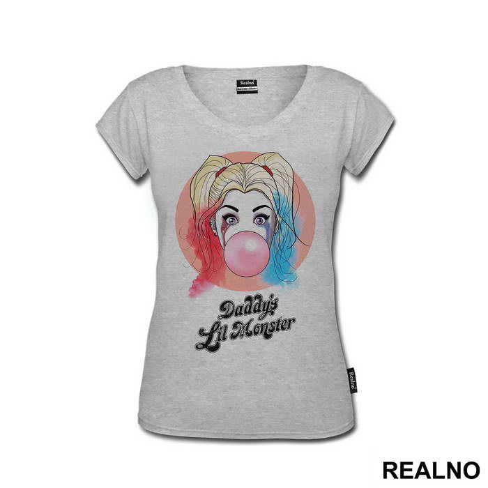 Daddy's Lil Monster Bubble Gum - Harley Quinn - Majica