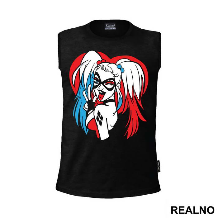 Winking - Harley Quinn - Majica