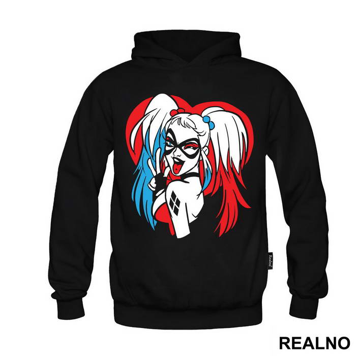 Winking - Harley Quinn - Majica