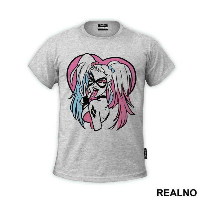 Winking - Harley Quinn - Majica