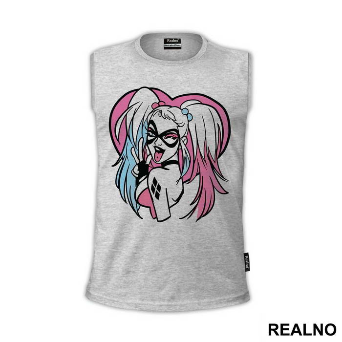 Winking - Harley Quinn - Majica