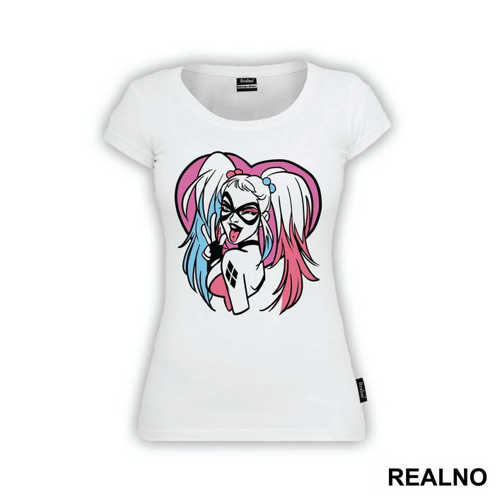 Winking - Harley Quinn - Majica