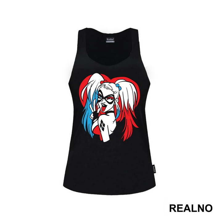 Winking - Harley Quinn - Majica