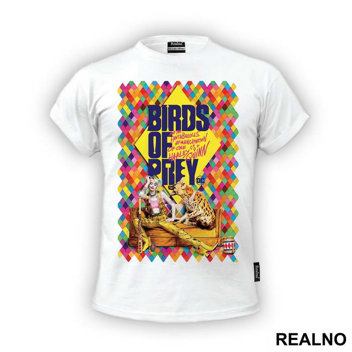 Birds Of Prey Poster - Harley Quinn - Majica