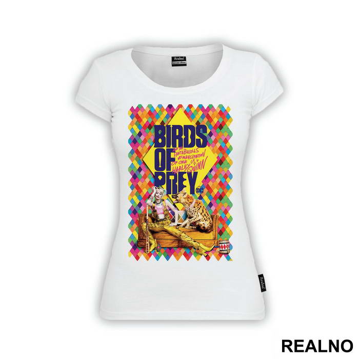 Birds Of Prey Poster - Harley Quinn - Majica