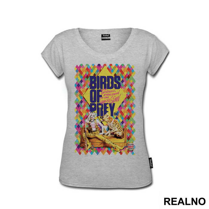 Birds Of Prey Poster - Harley Quinn - Majica
