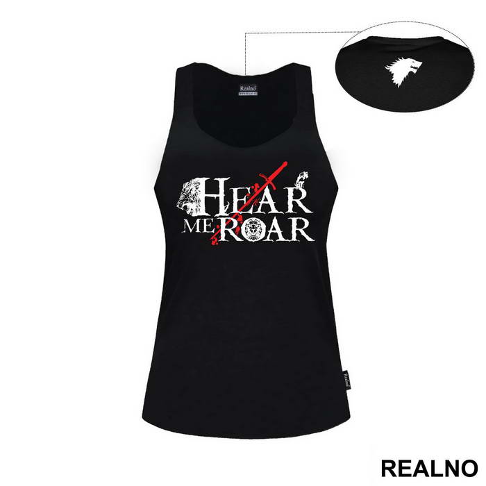 Hear Me Roar With Lion And Sword House Lannister - Game Of Thrones - GOT - Majica