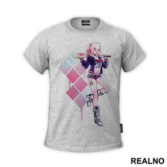 Holding A Bat Over Her Sholder - Harley Quinn - Majica