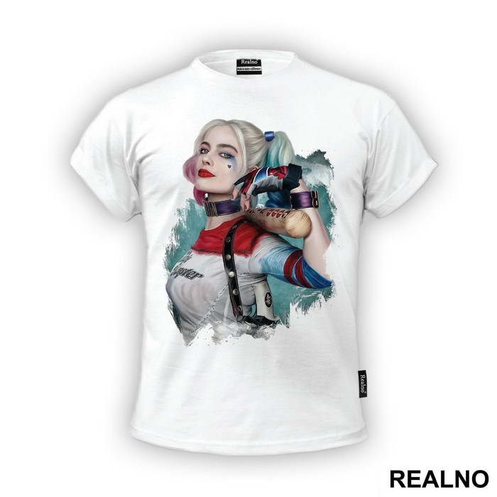 Portrait With A Bat - Harley Quinn - Majica